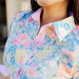Preppy Floral Button Down Shirt – Brianna Cannon