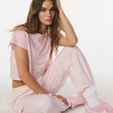 LoveShackFancy Lillia Bow Print Sweatpant – Chantilly