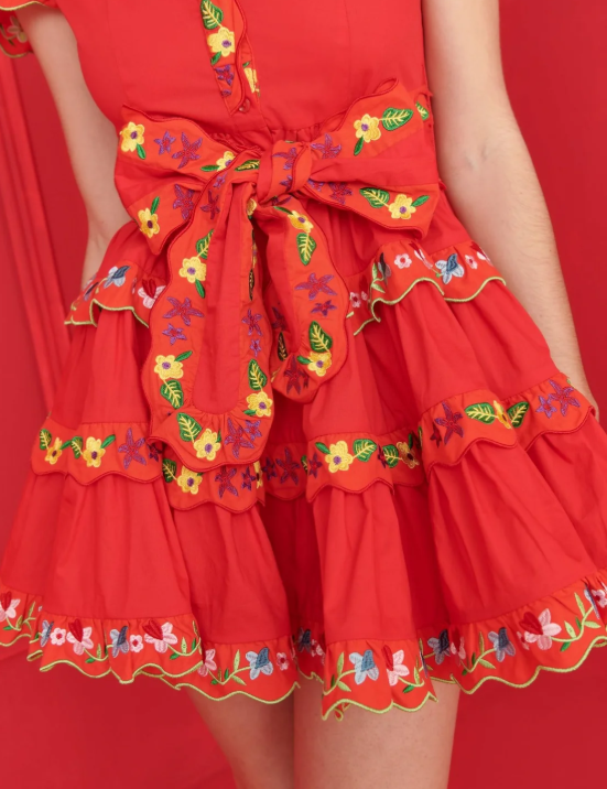 Haze Dress Red – Celia B