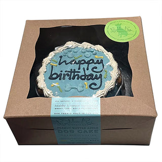 Fur Baby Birthday Cake Shelf Stable - Blue