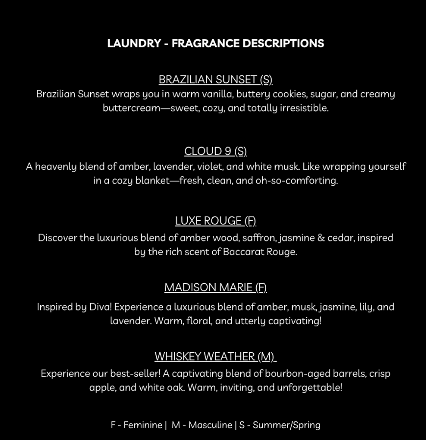 Luxury Liquid Laundry Detergent - 64 oz Cloud 9