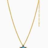 Sweet Star Necklace-TOVA-Light Blue