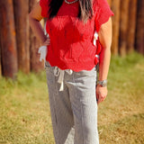 Striped Wide Leg Pants