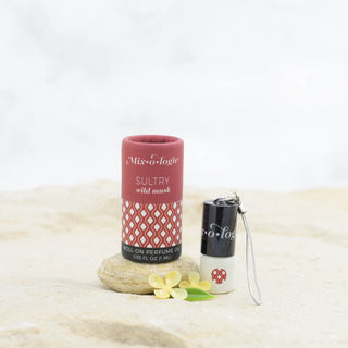 SULTRY (WILD MUSK) - MINI ROLLERBALL PERFUME KEYCHAIN (1 ML)