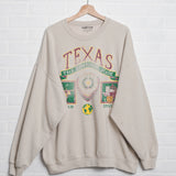Texas The Lonestar State Sweatshirt - Sand