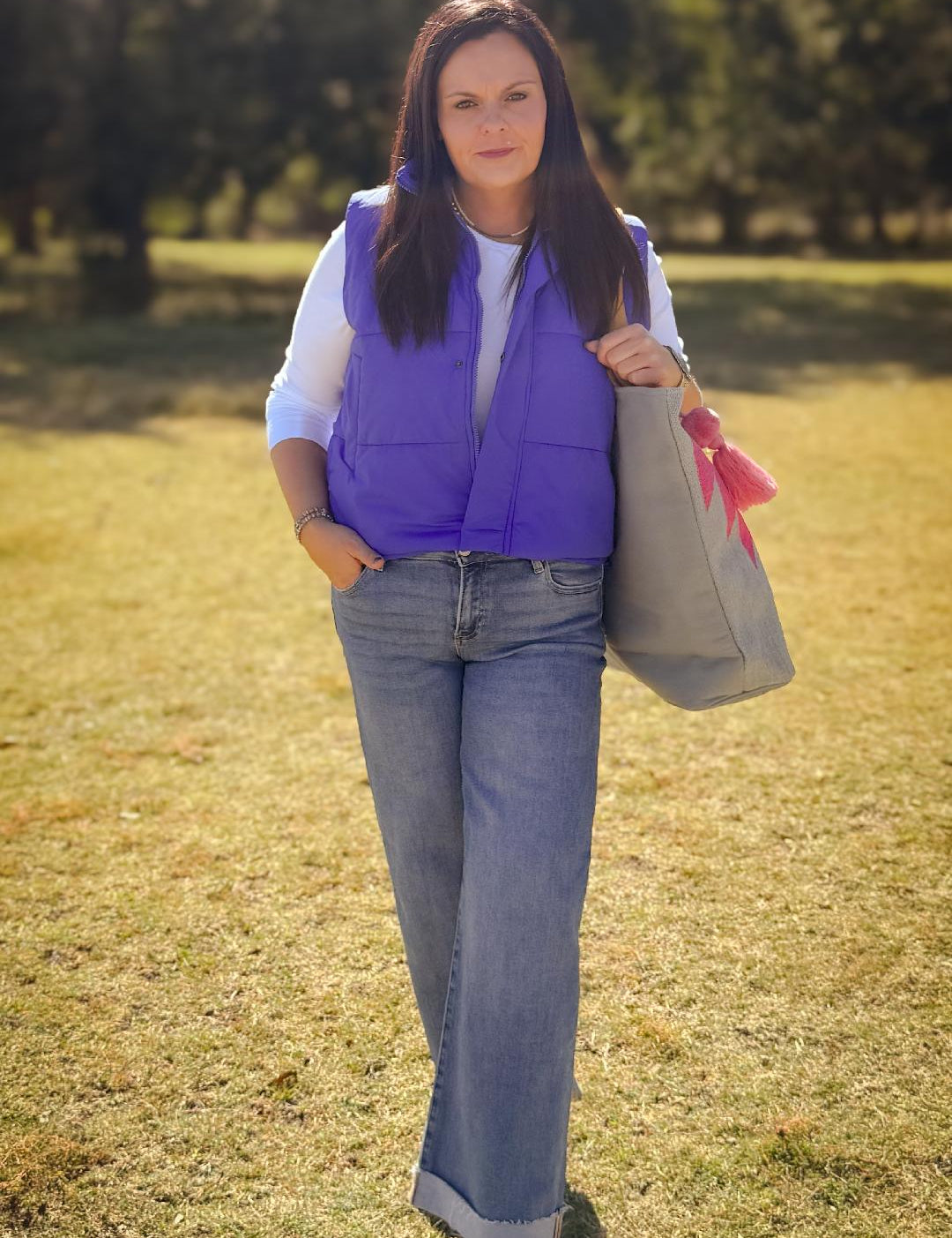 Royal Blue Puffer Vest