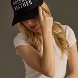 Black Whiskey Weather Trucker Hat