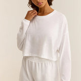 Turn It Up LS Top - White [Z Supply]