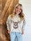The Bedazzled Buck Sweatshirt - Sand