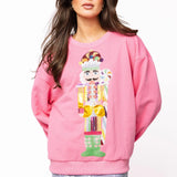 Pink Candyland Nutcracker Sweatshirt - Pink [Queen of Sparkles]