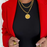 XL Coin Necklae-Chansuttpearls