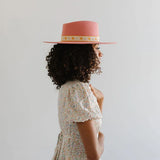 Dakota Dae Triangle Crown Hat - Pink [GIGI PIP]