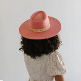 Dakota Dae Triangle Crown Hat - Pink [GIGI PIP]