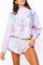 Preorder Multi Dancing Skeleton Mock Neck Sweatshirt - Lavender [Queen of Sparkles]