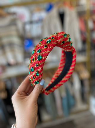Miss Tinsel Christmas Bling Headband