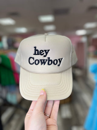 Hey Cowboy Trucker Hat