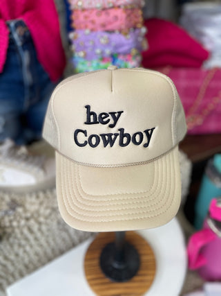 Hey Cowboy Trucker Hat