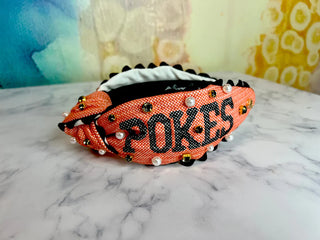 OSU Pokes Cross Stitch Headband