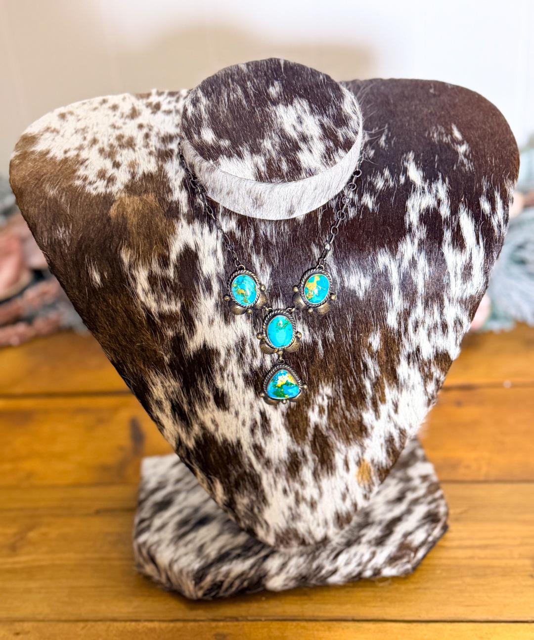 Sonoran Gold Turquoise Necklace