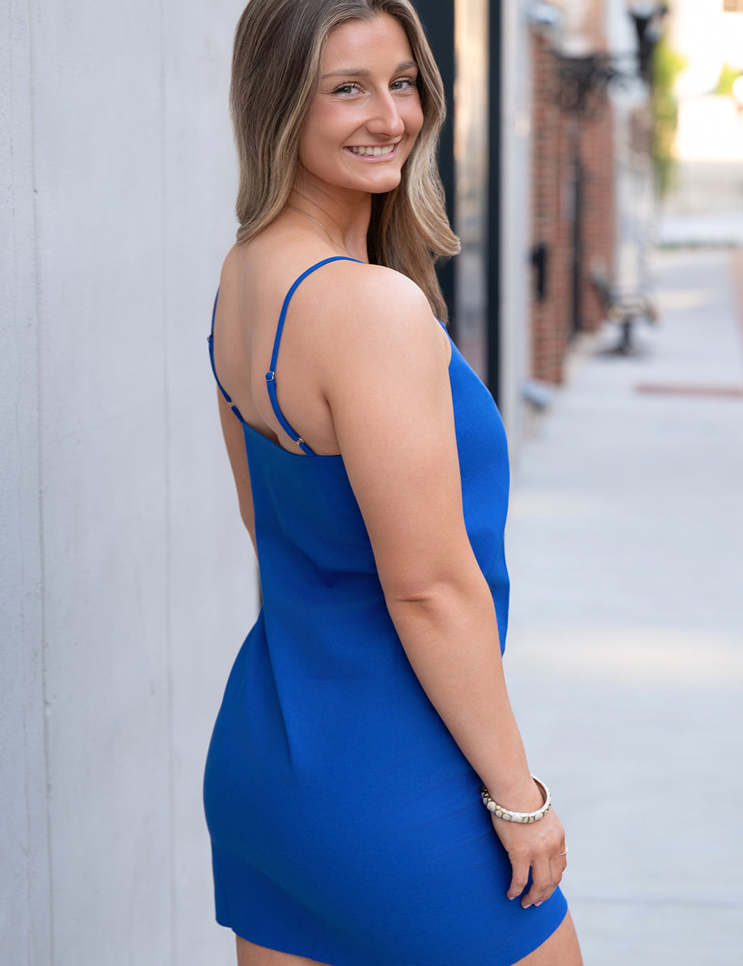 Heatwave Mini Dress – Blue
