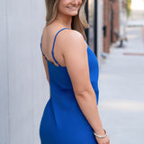 Heatwave Mini Dress – Blue