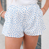 Tidepool Printed Shorts – Blue