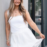 Misty Layered Lace Mini Skirt - Ivory