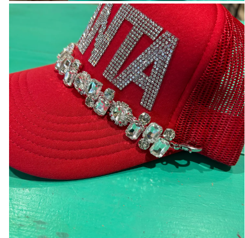 Red Santa Trucker Hat