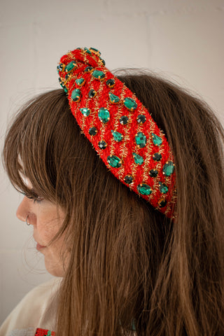 Miss Tinsel Christmas Bling Headband