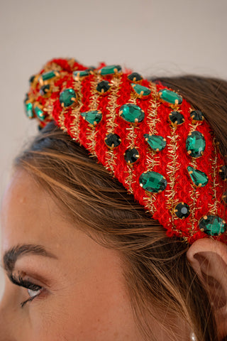 Miss Tinsel Christmas Bling Headband