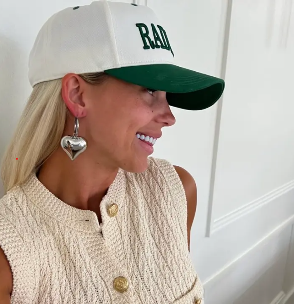 Bubble Heart Earring-Chansuttpearls-Silver