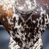 Two Toned Star Necklace-Chansuttpearls