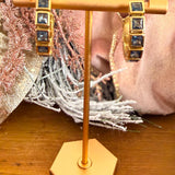 Tova Jovette Hoops-Blue