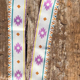 Snow Aztec Lil Twilly Scarf 29" | Wrist Scarf