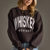 Charcoal Whiskey Weather Sweatshirt