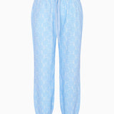 LoveShackFancy Lillia Bow Print Sweatpant – Chilled Blue