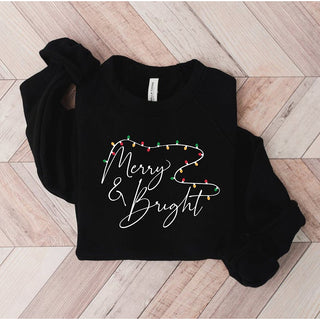 Merry and Bright Fleece Pullover