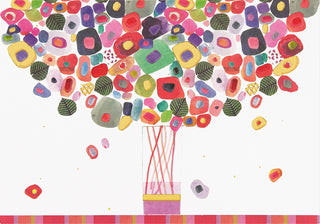 Candy Bouquet Note Cards