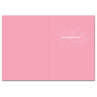 GLITTER OMBRE BIRTHDAY GREETING CARD