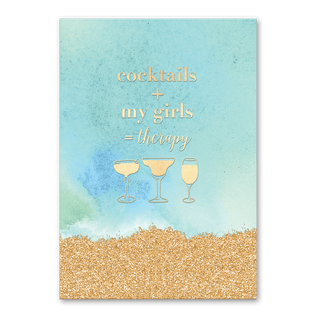 COCKTAILS + MY GIRLS GREETING CARD