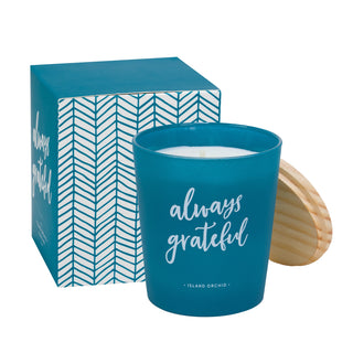 Always Grateful Island Orchid Candle
