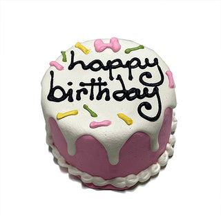 Fur Baby Birthday Mini Cake - Pink