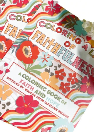 Coloring Book - Coloring A Life Of Faithfulness