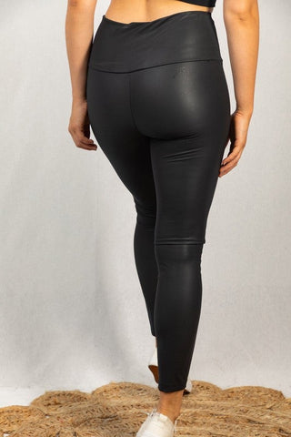 Read My Mind Faux Leather Legging Pants