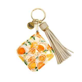 Lil' Poppy - Keychain Bubble Pop It Fidget Toy - Orange