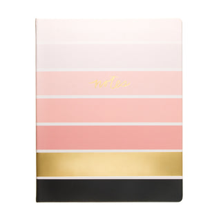 Light Ombre Stripe Desk Journal