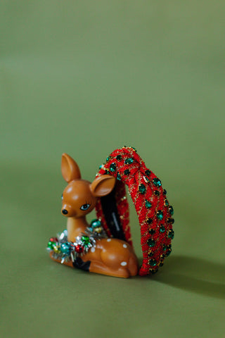 Miss Tinsel Christmas Bling Headband