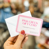 Pink Creek Physical Gift Card
