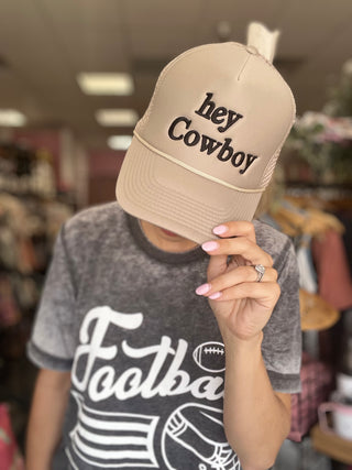 Hey Cowboy Trucker Hat