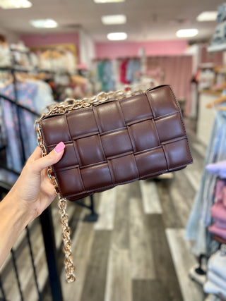 Peyton Shoulder Bag - Cocoa